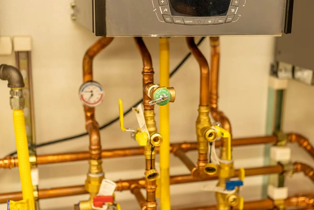 Licensed technician providing Backflow Prevention for a homeowner in Perkins